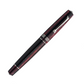 Leonardo Momento Zero Fountain Pen - Prugna Plum with Silver Trim