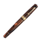 Leonardo Momento Zero Grande Masterpiece Ebonite Fountain Pen - Flame (14K Nib)
