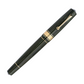 Leonardo Momento Zero Grande Masterpiece Ebonite Fountain Pen - Green (14K Nib)