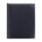 Letts of London 2026 Classic Week to View Desk Planner - Blue with Gold Corners