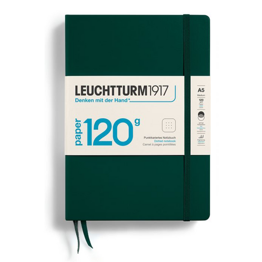 Leuchtturm1917 Edition 120G A5 Dotted Notebook - Forest Green