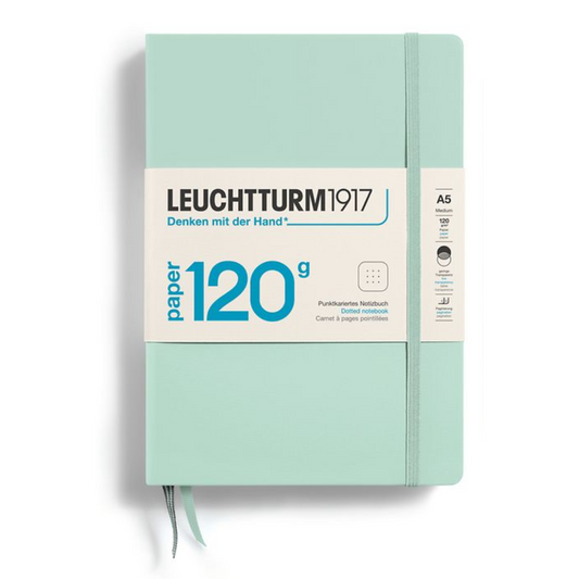 Leuchtturm1917 Edition 120G A5 Dotted Notebook - Mint Green
