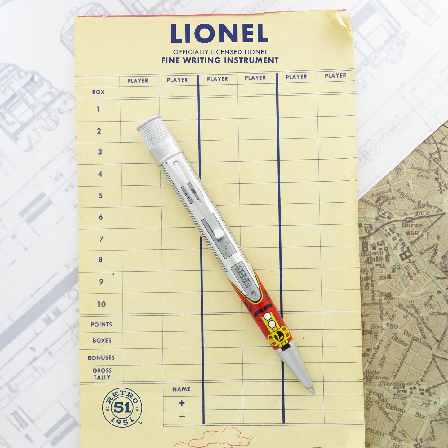 Retro 51 Tornado Rollerball - Lionel Trains - Super Chief