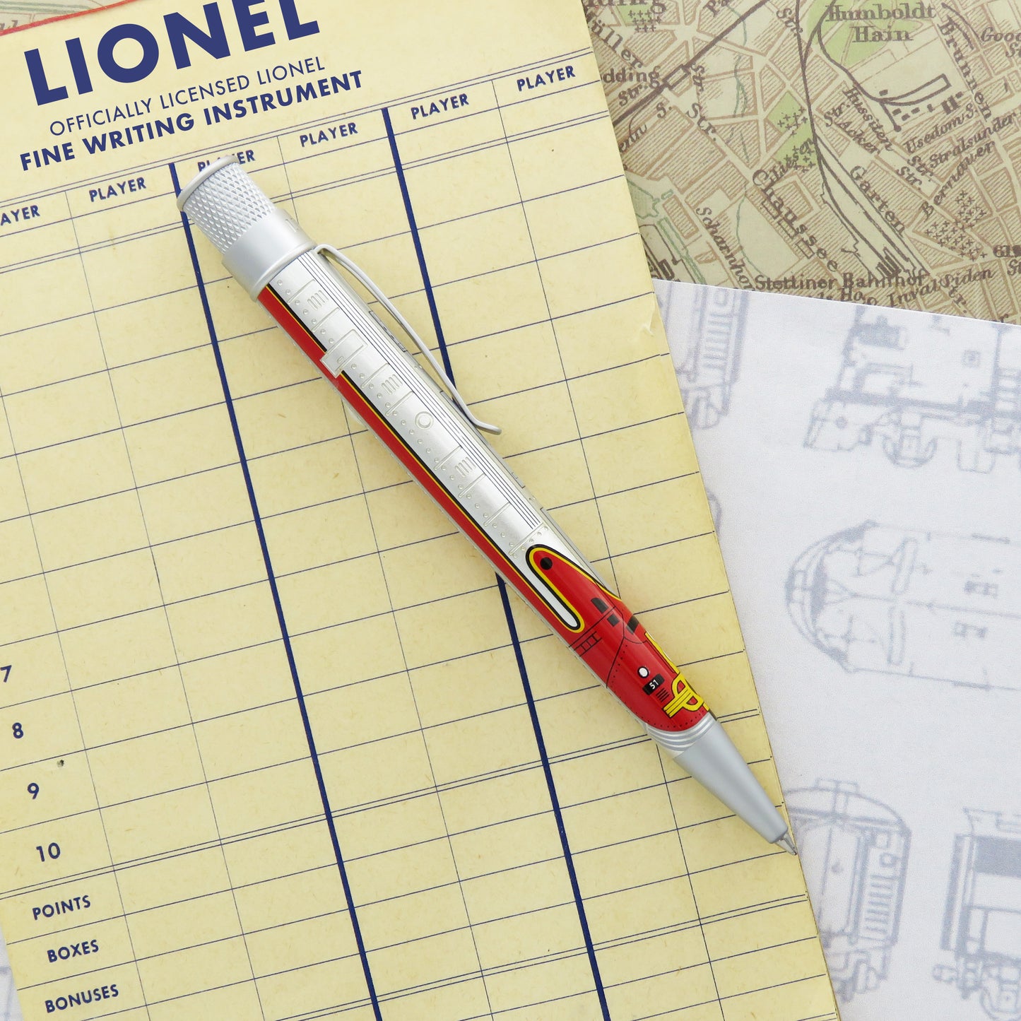 Retro 51 Tornado Rollerball - Lionel Trains - Super Chief