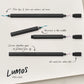 Tom's Studio Splash Lumos Mini Refillable Pen - Blue Raspberry