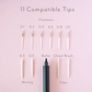 Tom's Studio Lumos Mini Refillable Pen - Midnight