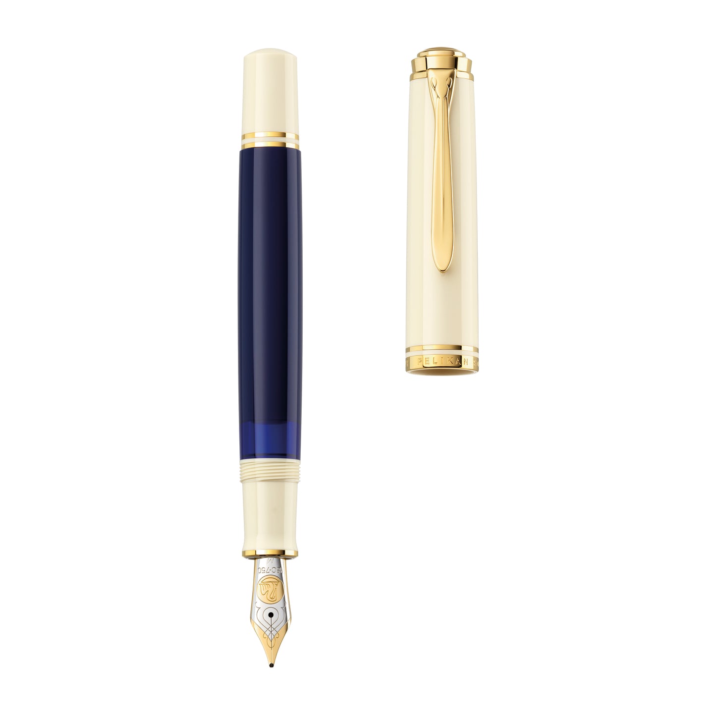Pelikan Souverän M800 Fountain Pen - Cream Blue (Special Edition)