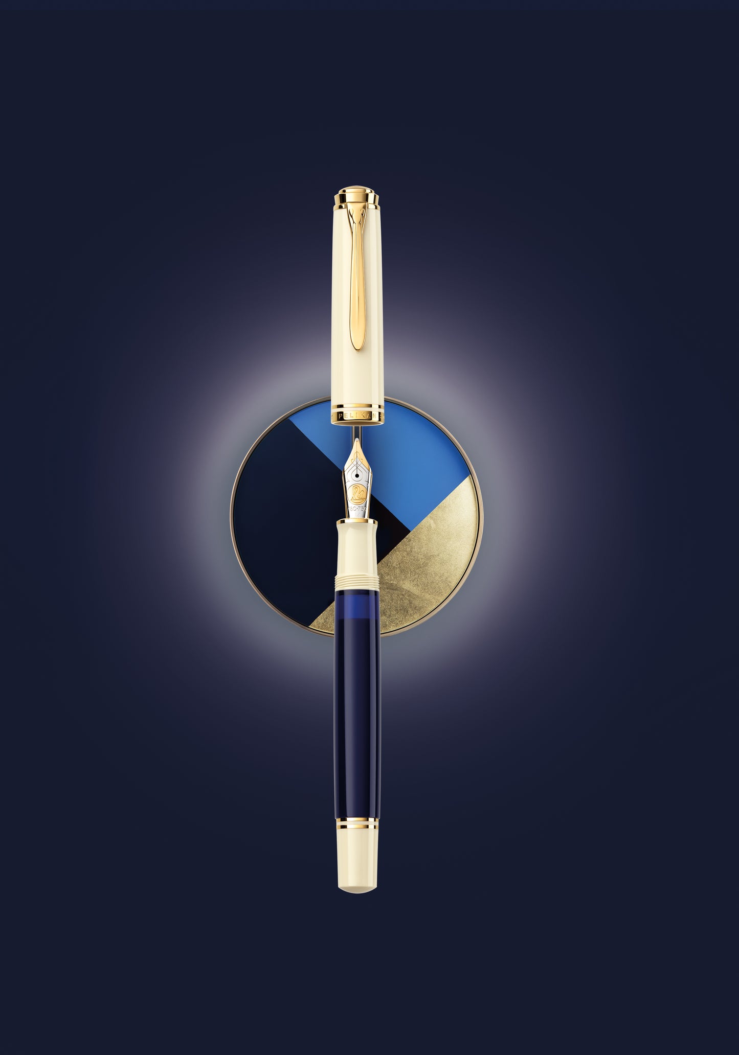 Pelikan Souverän M800 Fountain Pen - Cream Blue (Special Edition)
