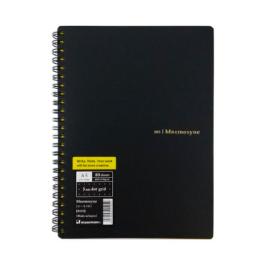 Maruman Mnemosyne N105 A5 Notebook - Dot Grid (5mm)