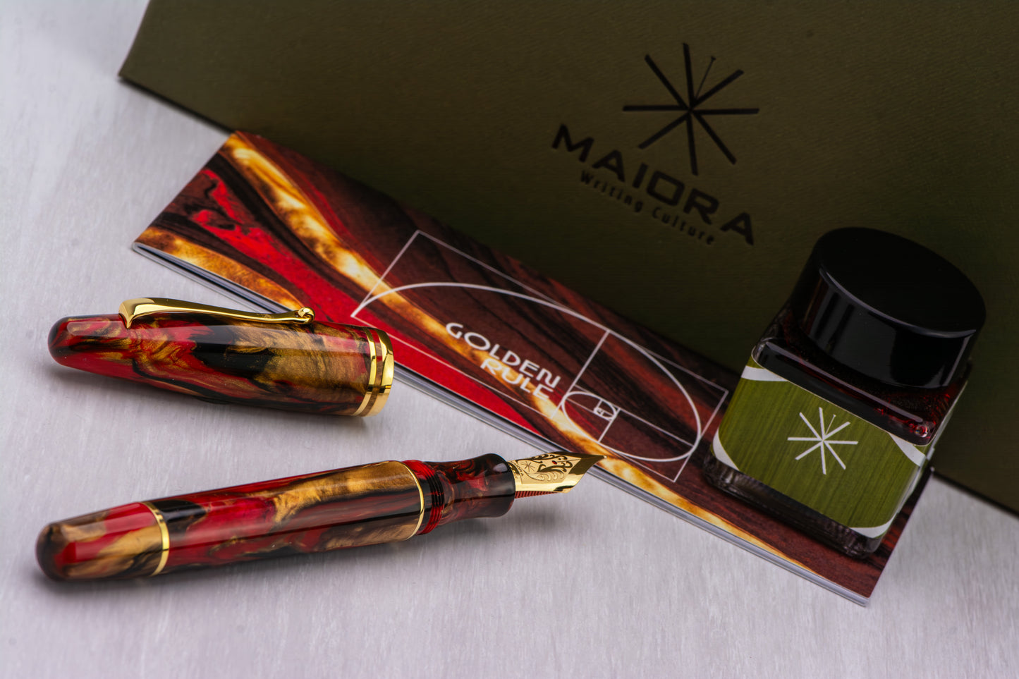 Maiora Ultra Ogiva Rollerball - Golden Rule