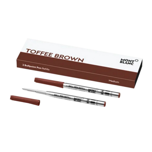 Montblanc Ballpoint Refill - Toffee Brown Medium (2 ea)