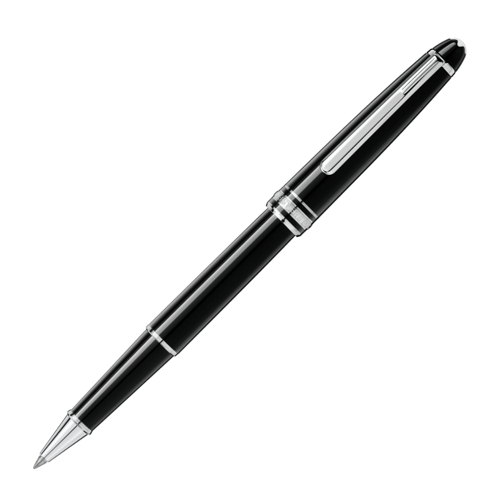 Montblanc Rollerball - Black with Platinum Trim (Meisterstück Classique)