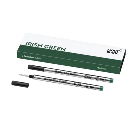 Montblanc Rollerball Refill - Irish Green Medium (2ea)