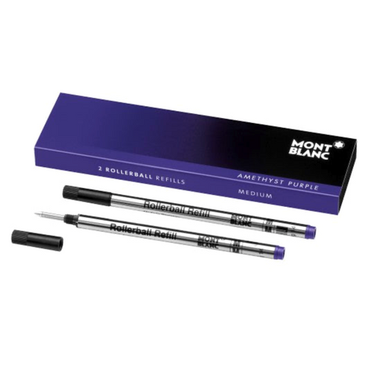 Montblanc Rollerball Refill - Amethyst Purple Medium (2 ea)