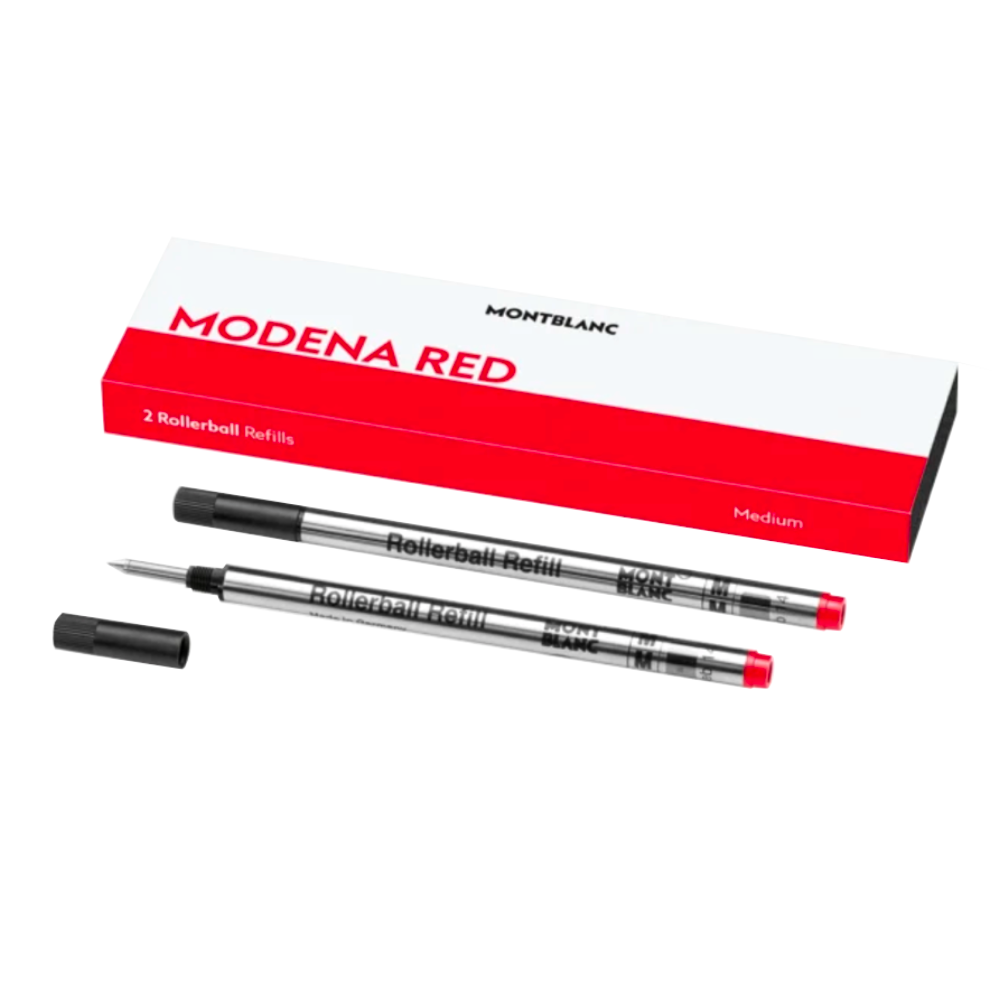 Montblanc Rollerball Refill - Modena Red Medium (2 ea) – Dromgoole's ...