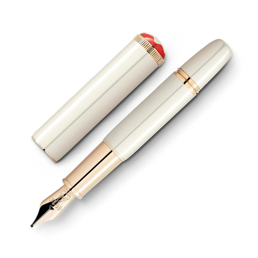 Montblanc Rouge et Noir "Baby" Fountain Pen - Ivory (Heritage Special Edition)