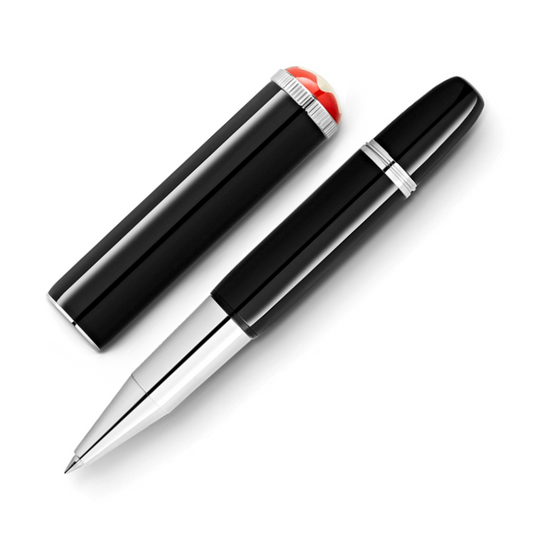 Montblanc Rouge et Noir "Baby" Rollerball - Black (Heritage Special Edition)