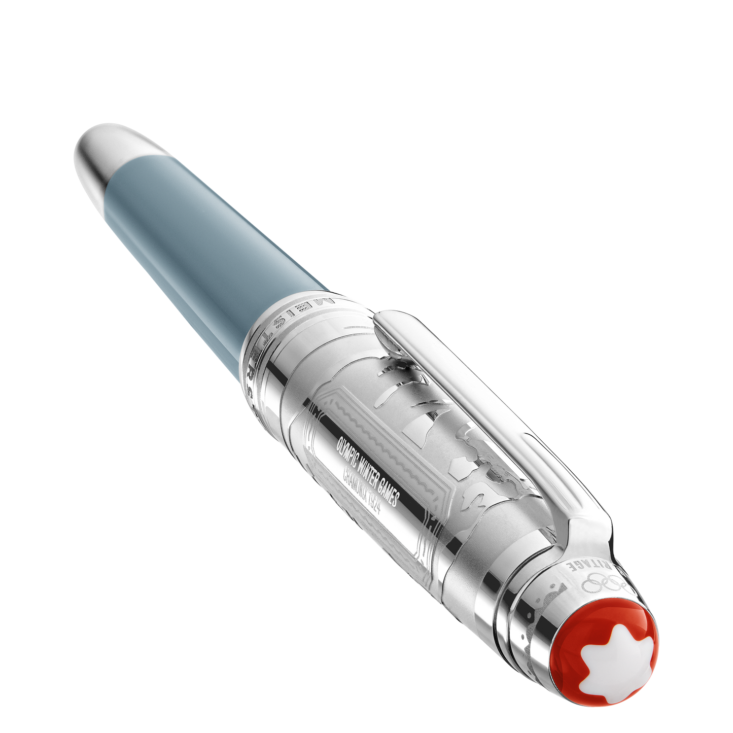 Montblanc Olympic Heritage Chamonix Fountain Pen - Doue (Classic Size) (Special Edition)