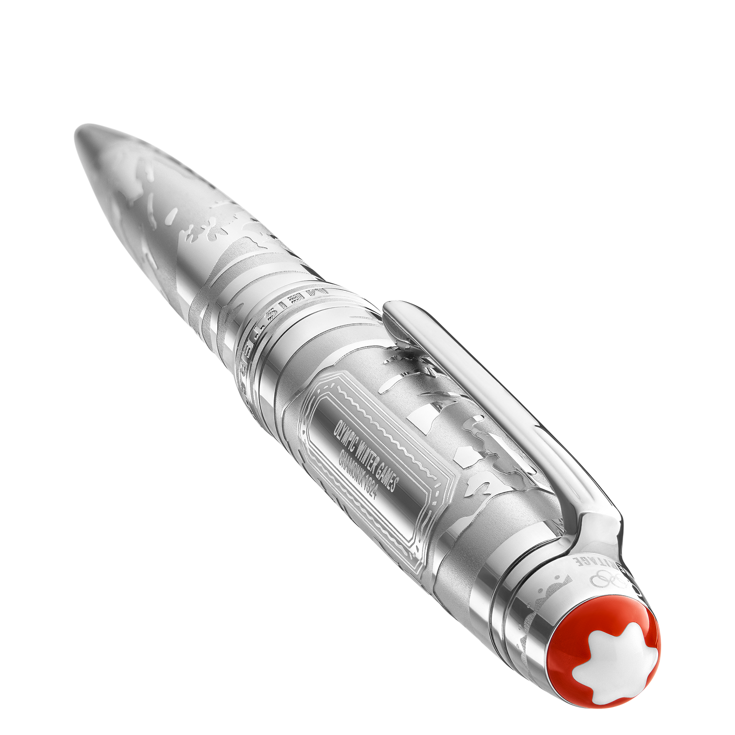 Montblanc Olympic Heritage Chamonix Ballpoint - Solitaire (Midsize) (Special Edition)