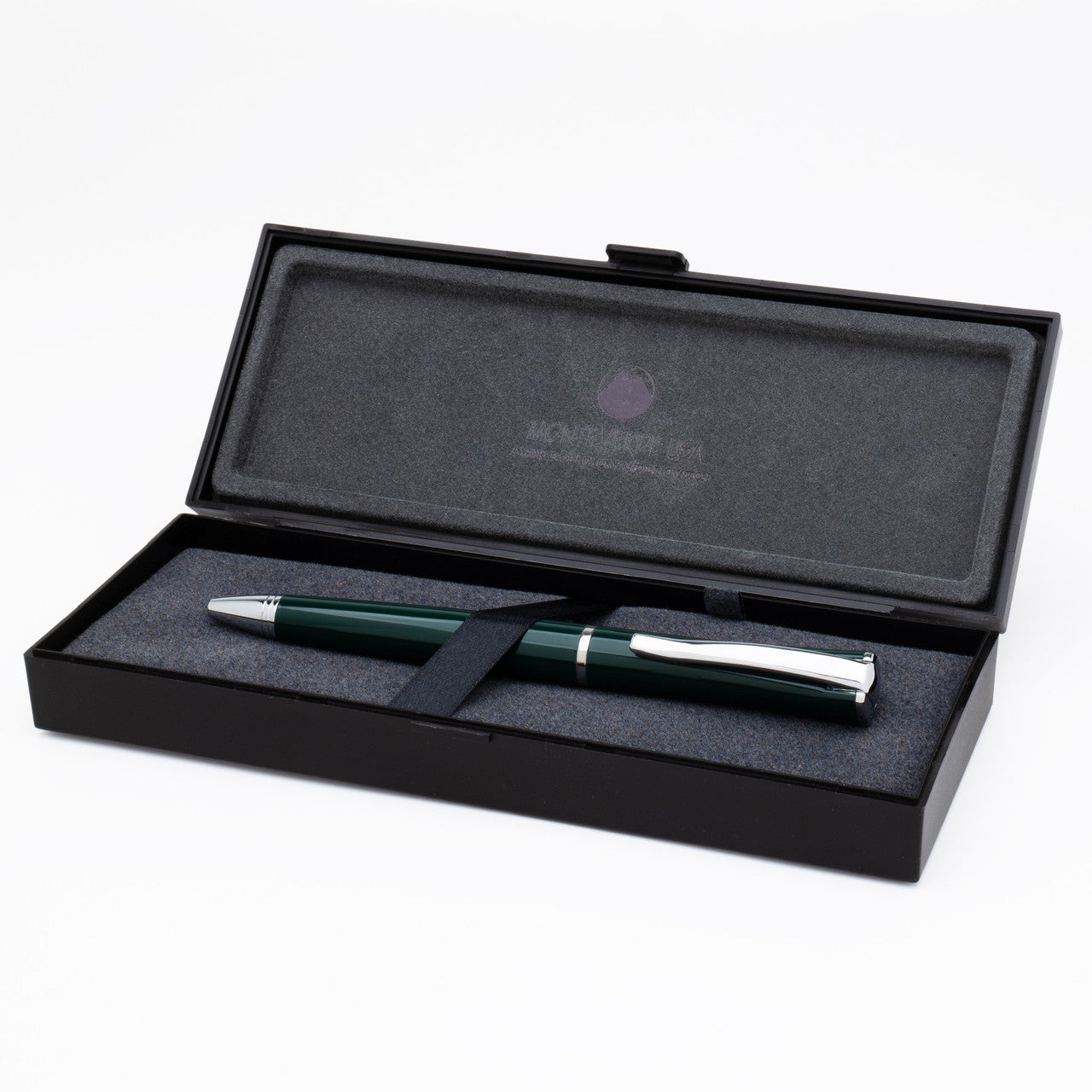 Monteverde Impressa Ballpoint - Rolex Green with Chrome Trim