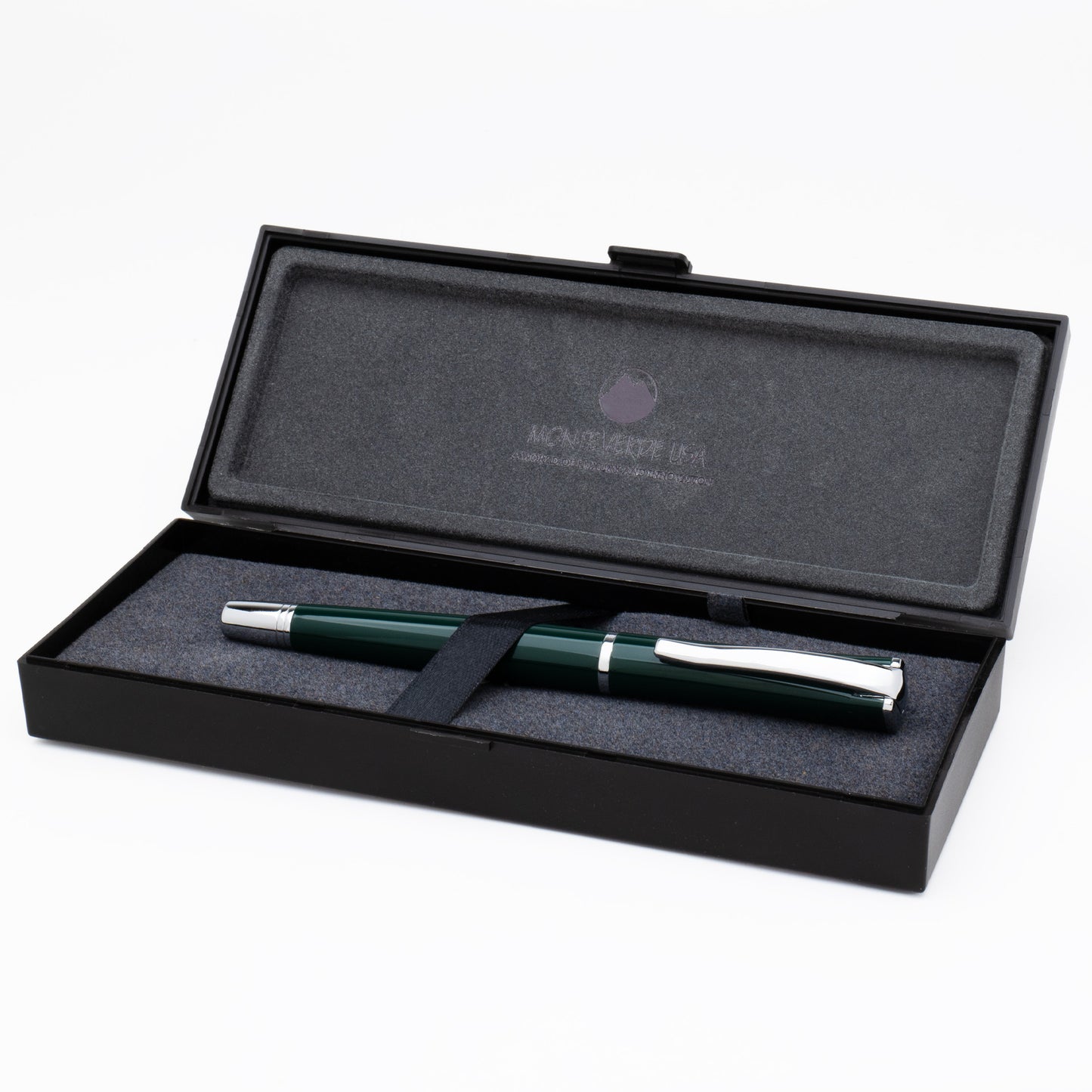 Monteverde Impressa Fountain Pen - Rolex Green with Chrome Trim
