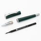 Monteverde Impressa Rollerball - Rolex Green and Chrome Trim