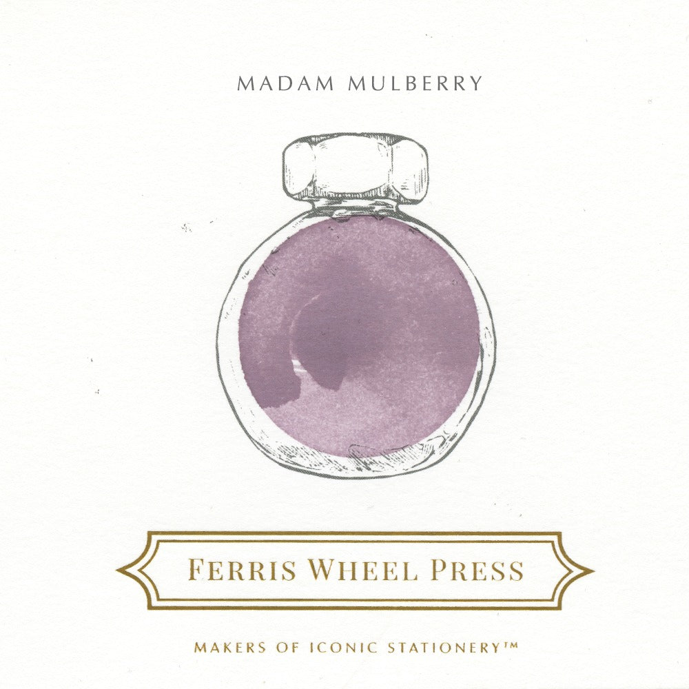 Ferris Wheel Press Fountain Pen Ink 38ml Madam Mulberry