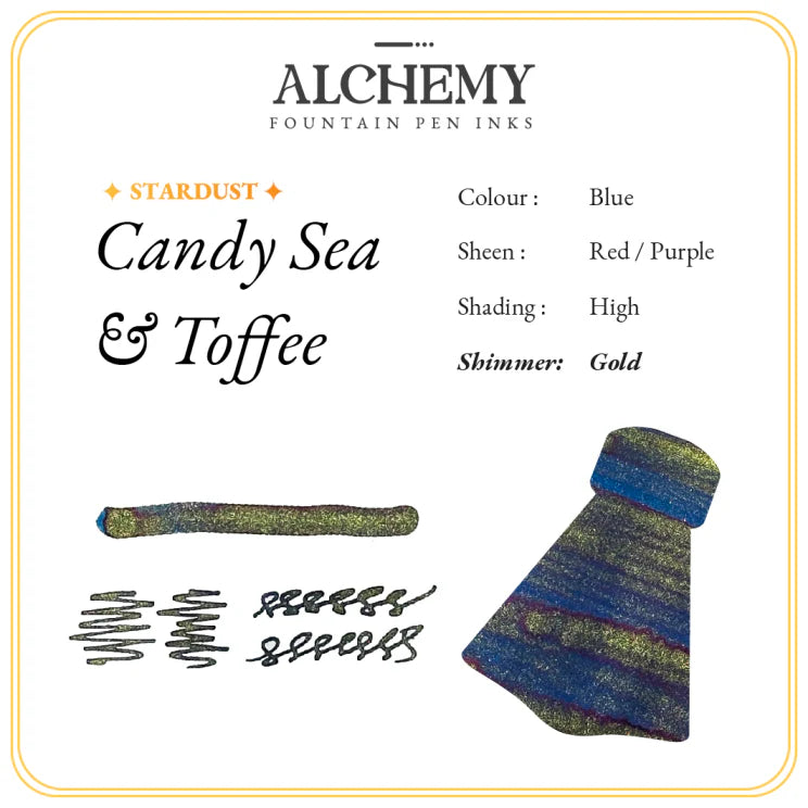 Endless Alchemy Stardust Candy Sea & Toffee (45ml) Bottled Ink