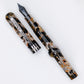 Conklin Mark Twain Demonstrator Fountain Pen - Orange Medley with Gun Metal Trim
