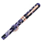 Conklin Mark Twain Demonstrator Fountain Pen - Purple Fusion with Rose Metal Trim