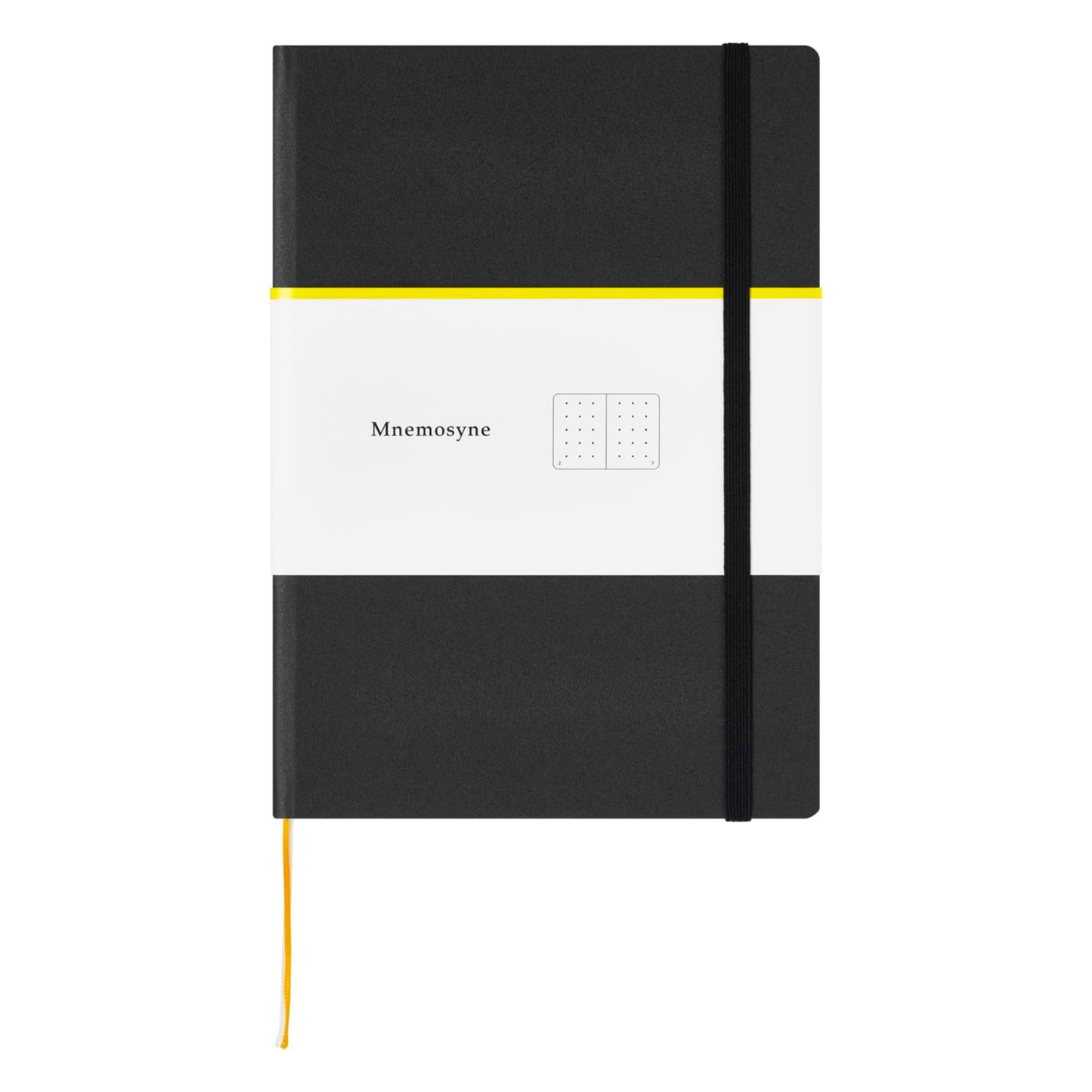 Maruman Mnemosyne N888 A5 Hardcover Dotted Journal - Black