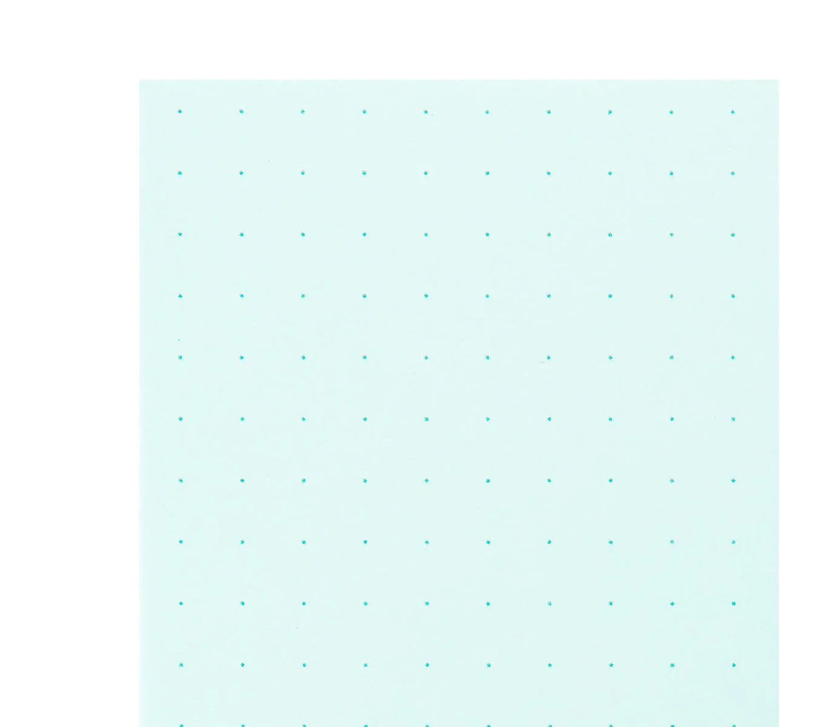 Midori Soft Color A5 Dotted Paper Pad - Blue