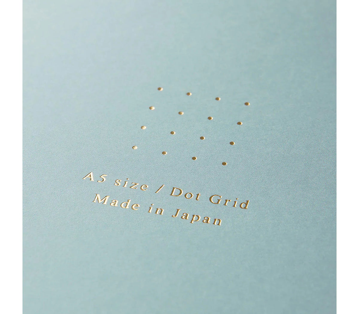 Midori Soft Color A5 Dotted Paper Pad - Blue