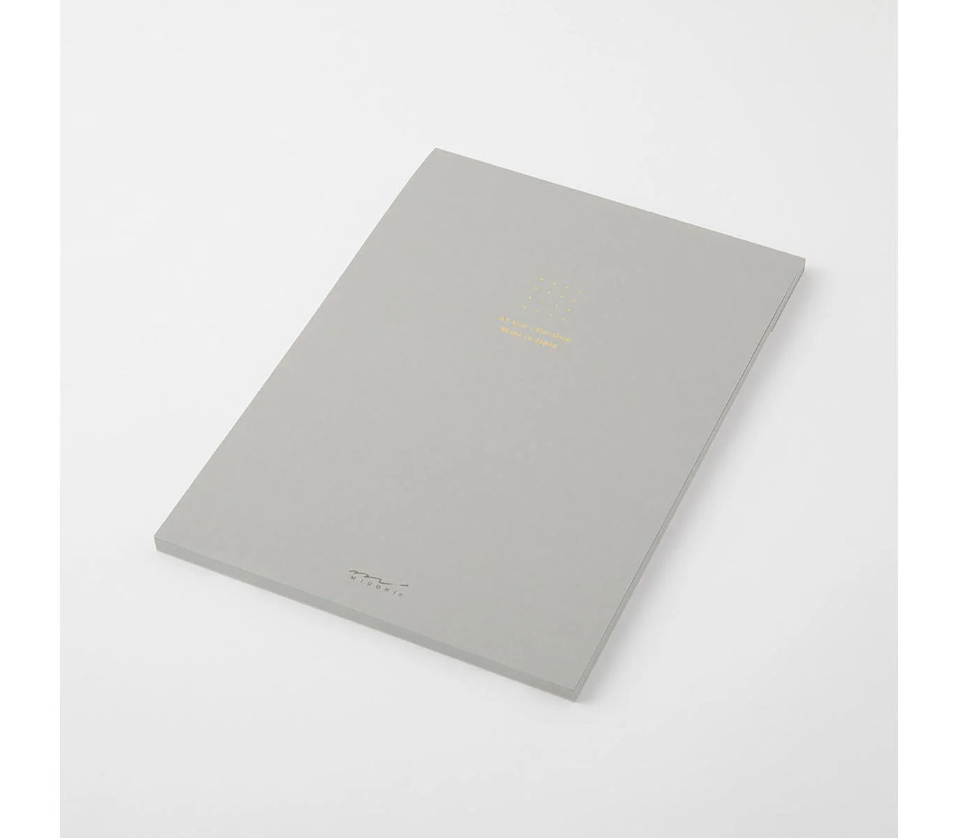 Midori Soft Color A5 Dotted Paper Pad - Gray