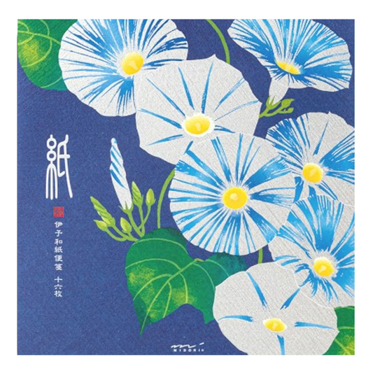 Midori Letterpad - Morning Glory (Silk Printing)