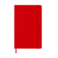 Moleskine Large Hardcover Classic Plain Notebook - Scarlet Red
