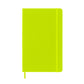 Moleskine Large Hardcover Classic Plain Notebook - Lemon Green