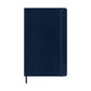 Moleskine Large Softcover Classic Plain Notebook - Sapphire Blue