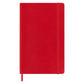 Moleskine Large Softcover Classic Squared Notebook - Scarlet Red