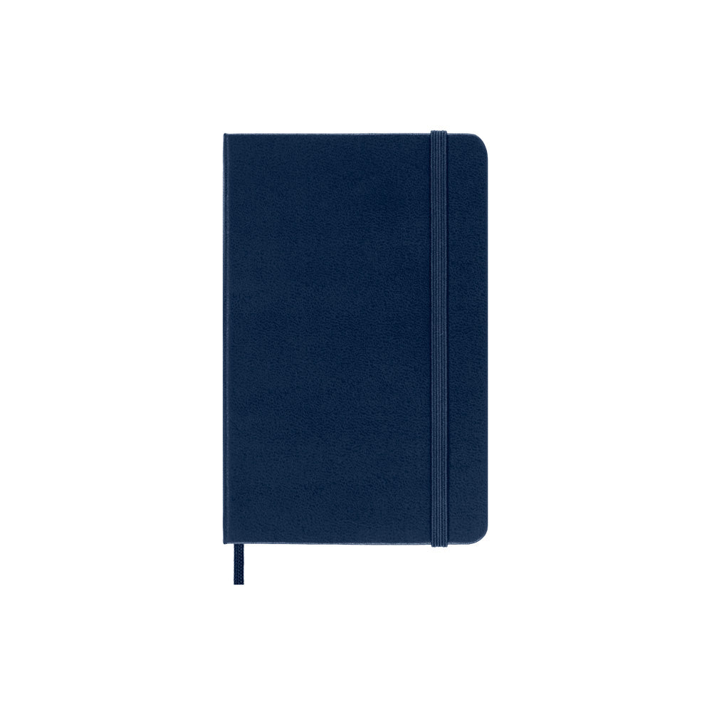 Moleskine Pocket Hardcover Classic Ruled Notebook - Sapphire Blue