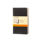 Moleskine Pocket Softcover Cahier Ruled Journal - Black (Set of 3)