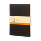 Moleskine XL Softcover Cahier Ruled Journal - Black (Set of 3)