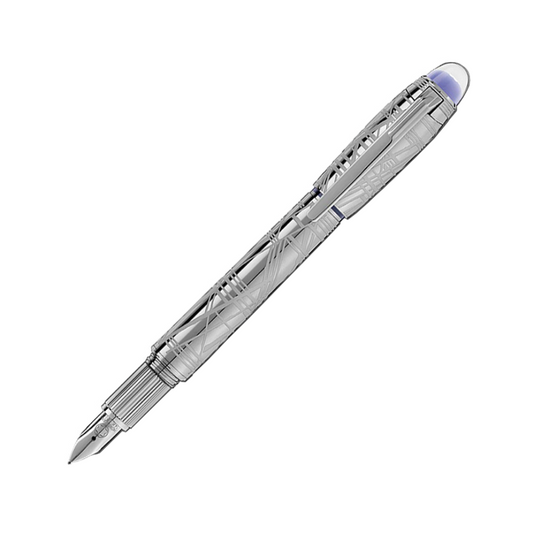 Montblanc StarWalker SpaceBlue Fountain Pen - Metal