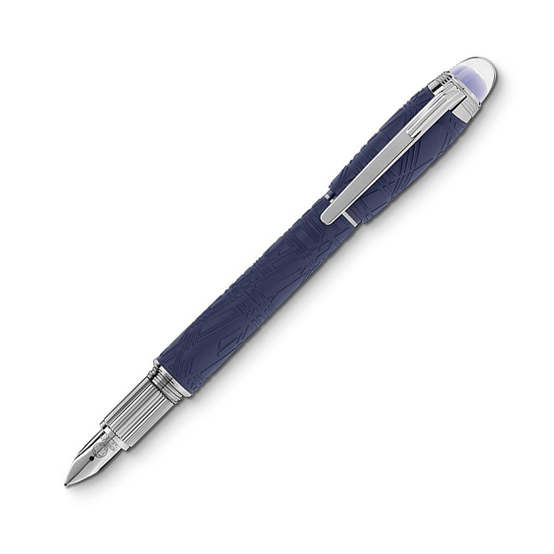 Montblanc StarWalker SpaceBlue Fountain Pen - Resin