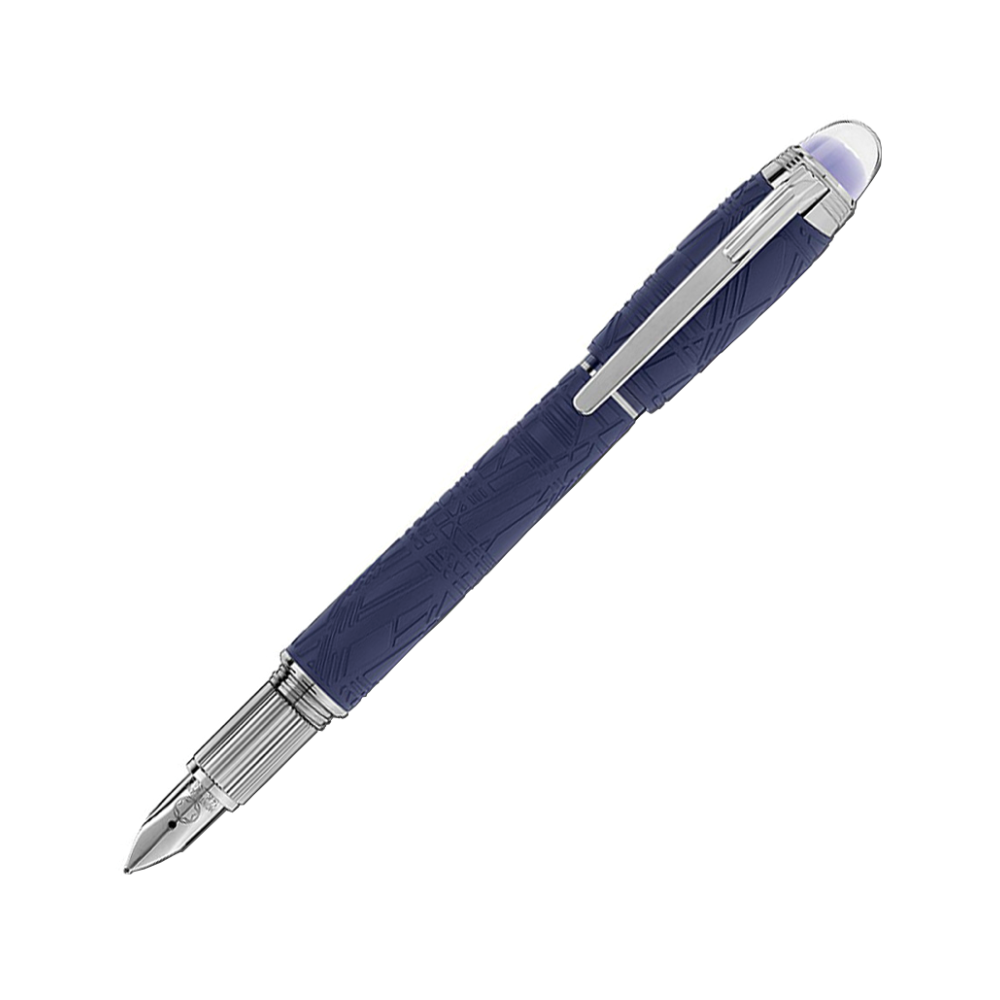 Montblanc StarWalker SpaceBlue Fountain Pen - Resin