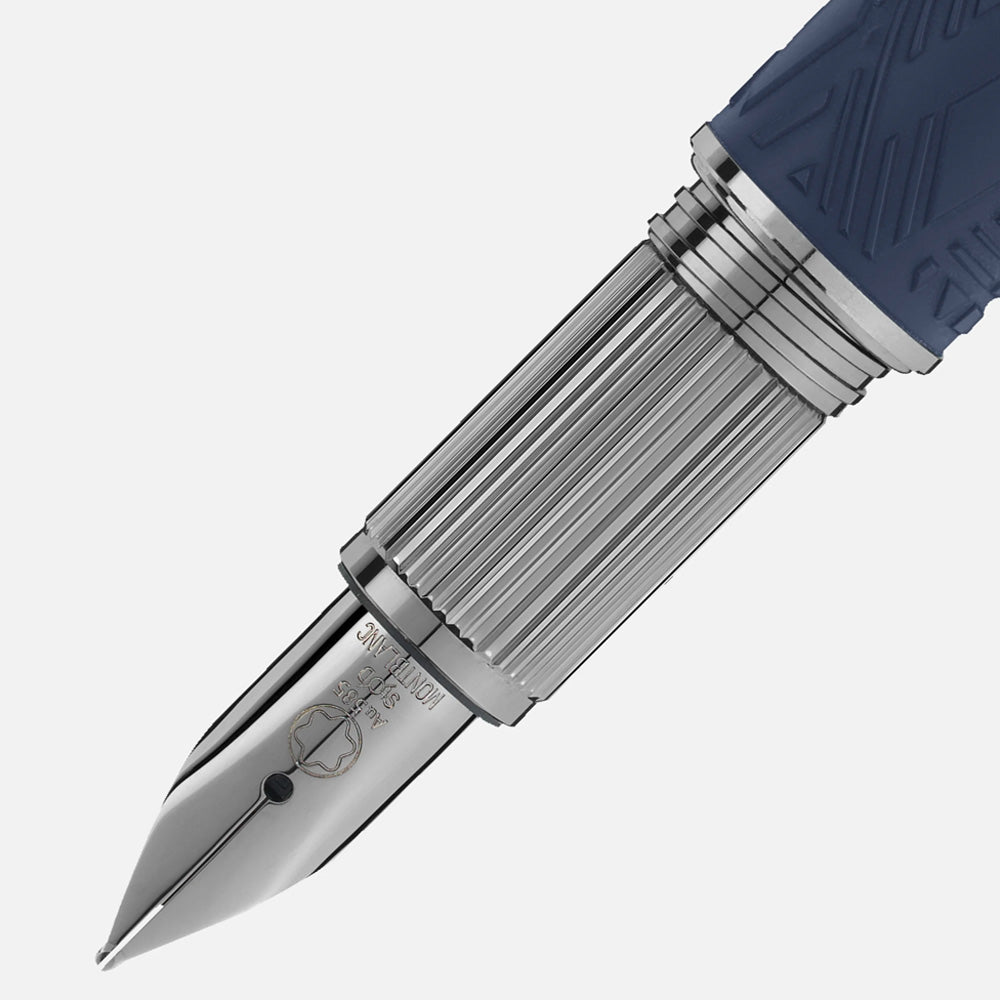 Montblanc StarWalker SpaceBlue Fountain Pen - Resin