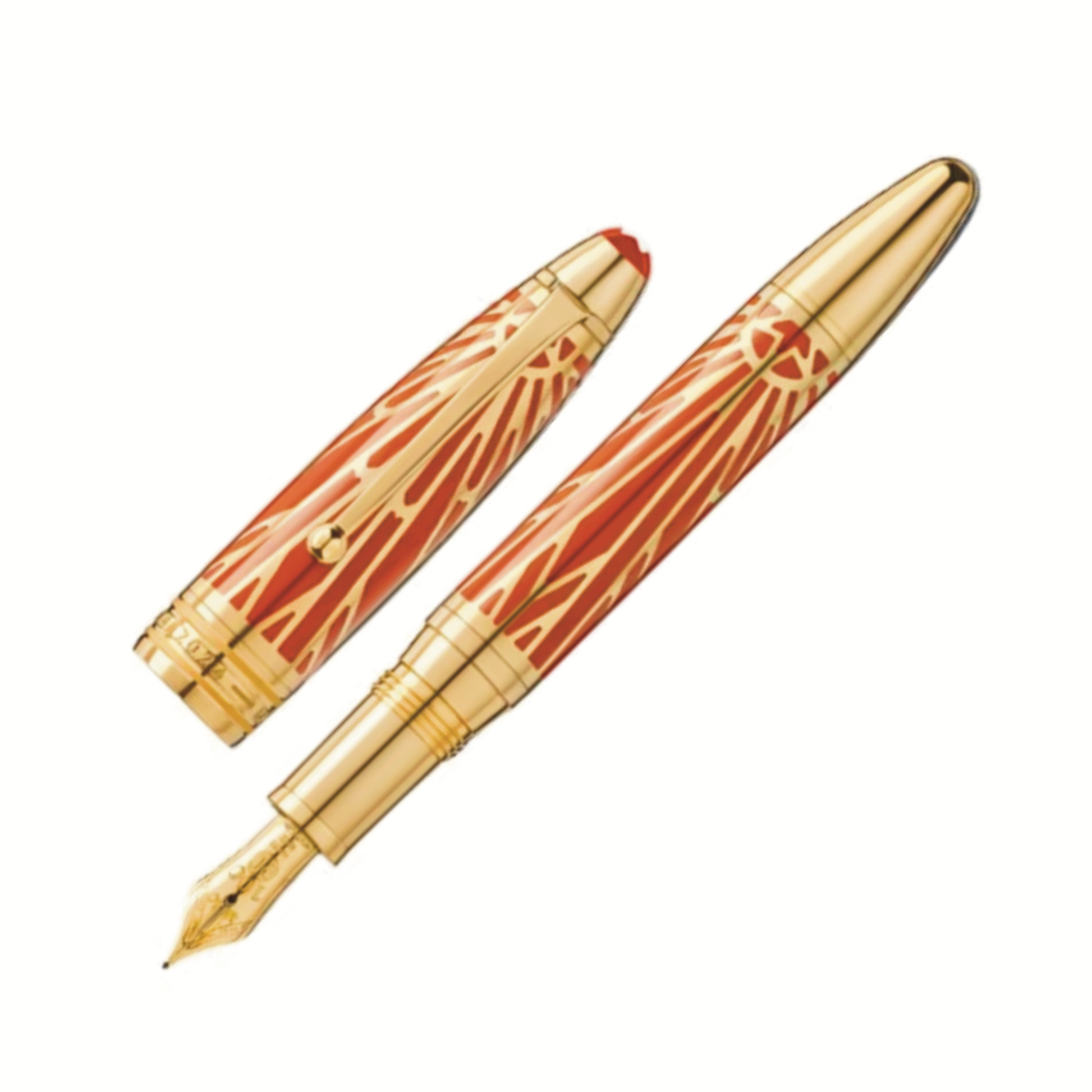 Montblanc The Origin Solitaire Legrand 146 Fountain Pen Coral (Meist