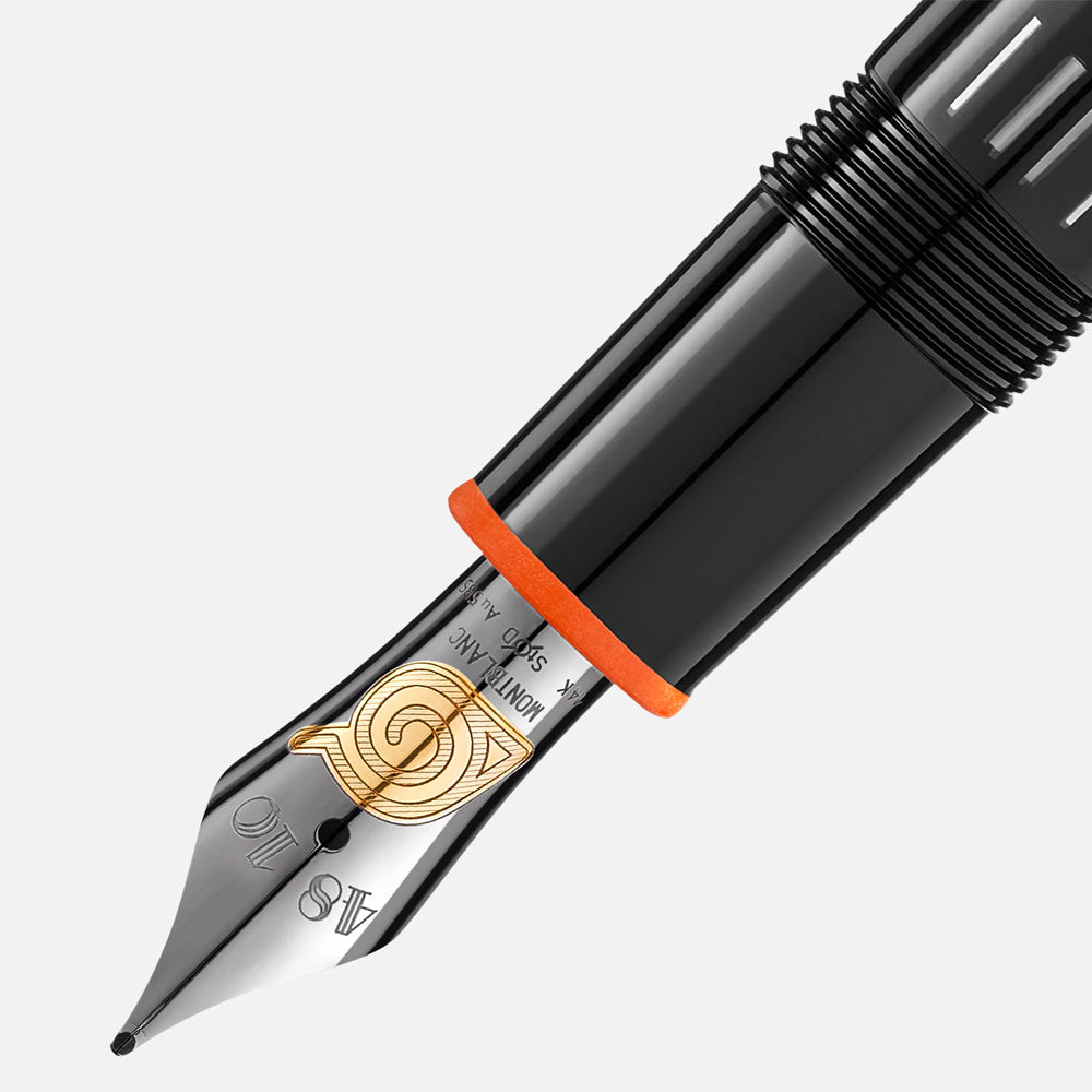 [入手困難] モンブラン MONTBLANC  ナルト コラボ ミニレポーター. Montblanc X Naruto Fountain Pen (Meisterstück LeGrand)