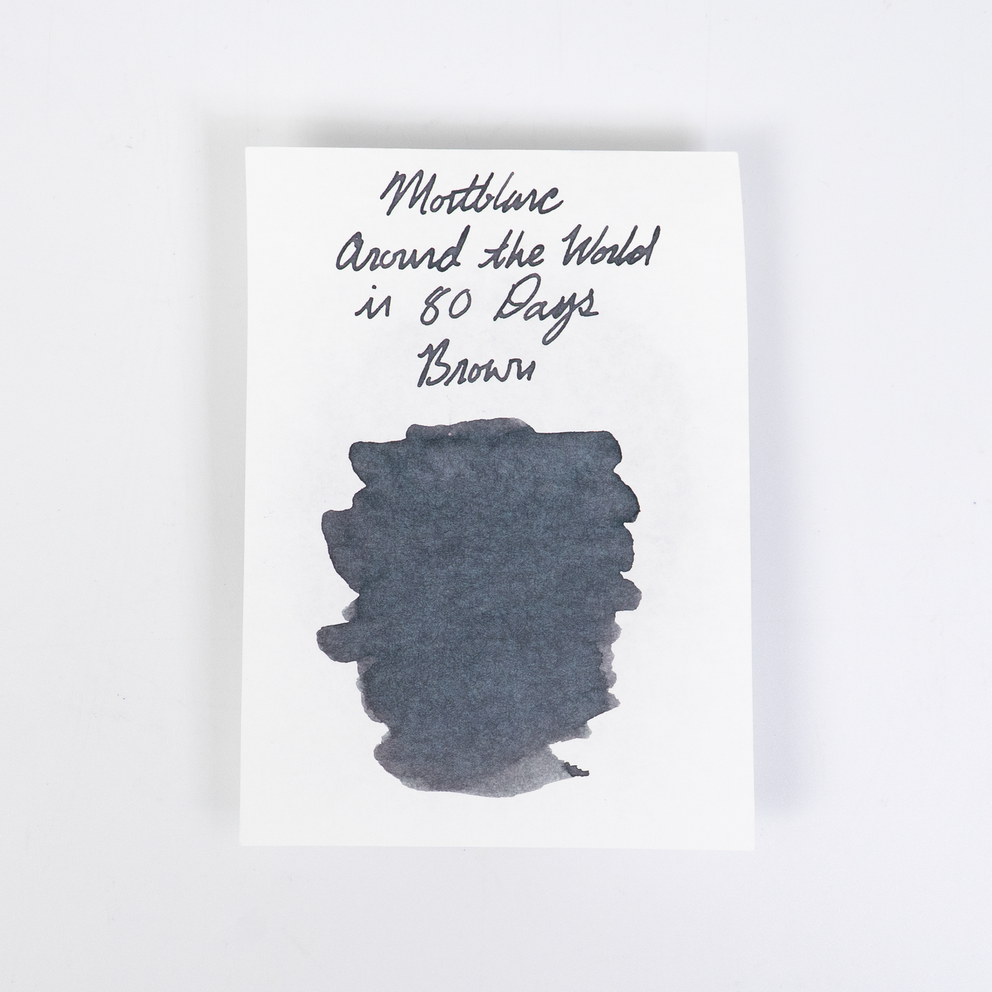 Montblanc Around the World in 80 Days Year 2 - (50ml) Bottled Ink - Grey