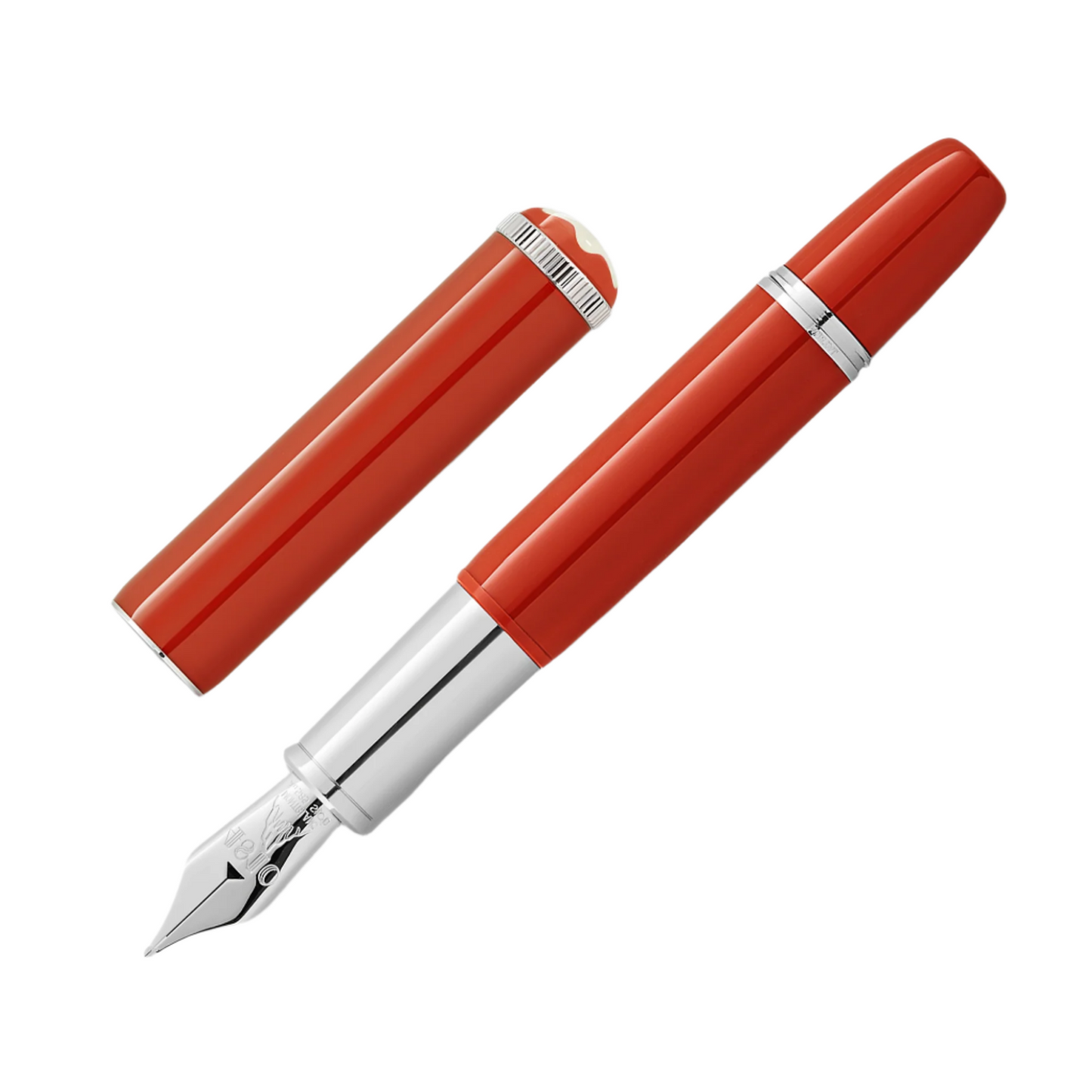Montblanc Rouge et Noir "Baby" Fountain Pen - Coral (Heritage Special ...